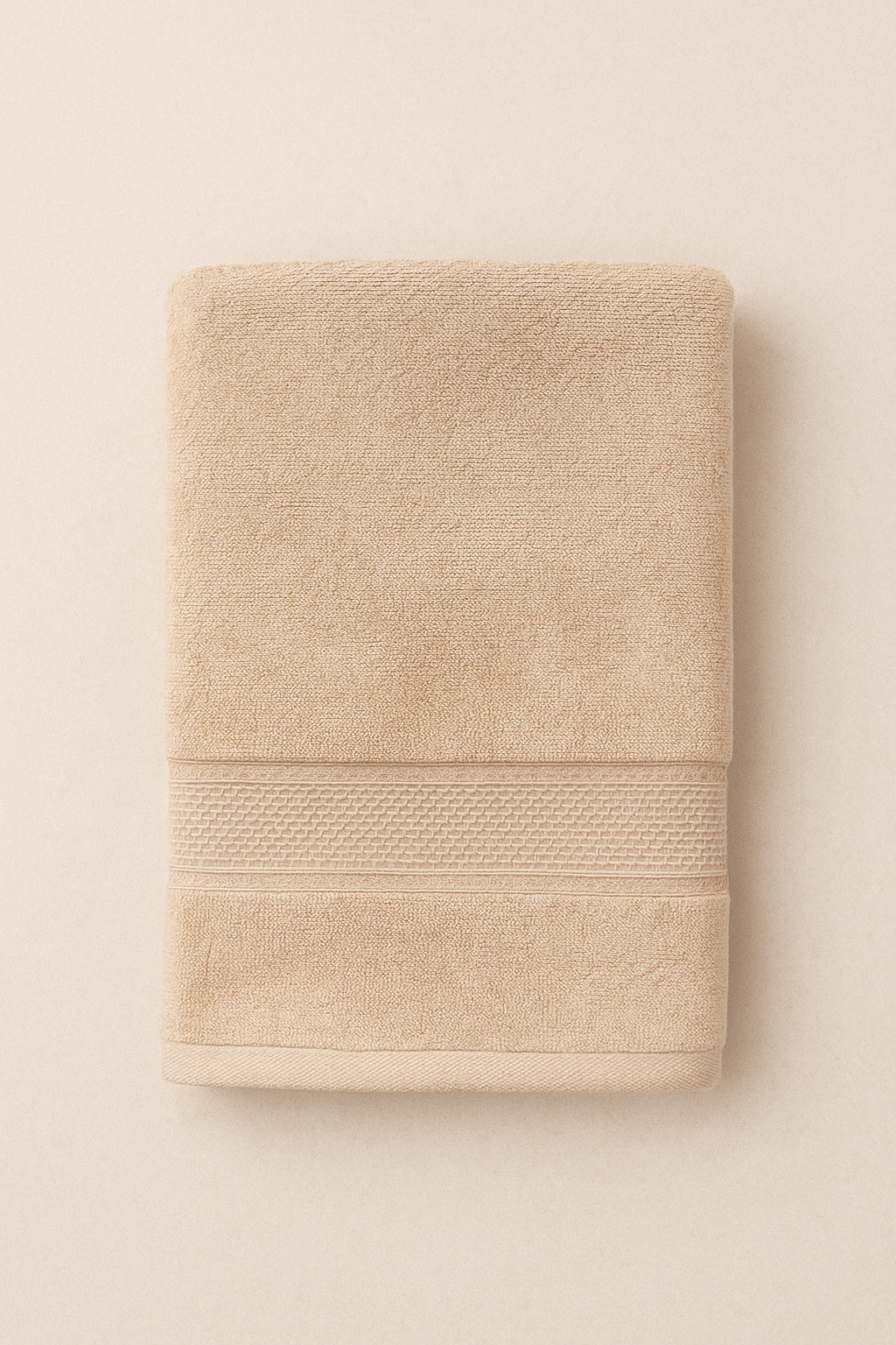 Aura Duos: Pack of 2 Luxury Bath Towels - Sand Dune & Mocha Dust