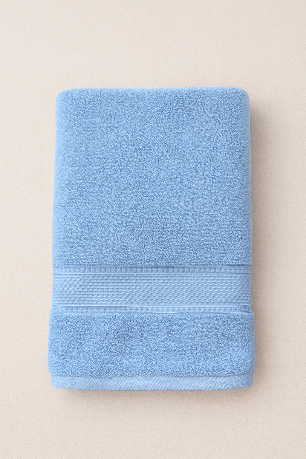Aura Duos: Pack of 2 Luxury Bath Towels - Sky Drift & Rose Clay