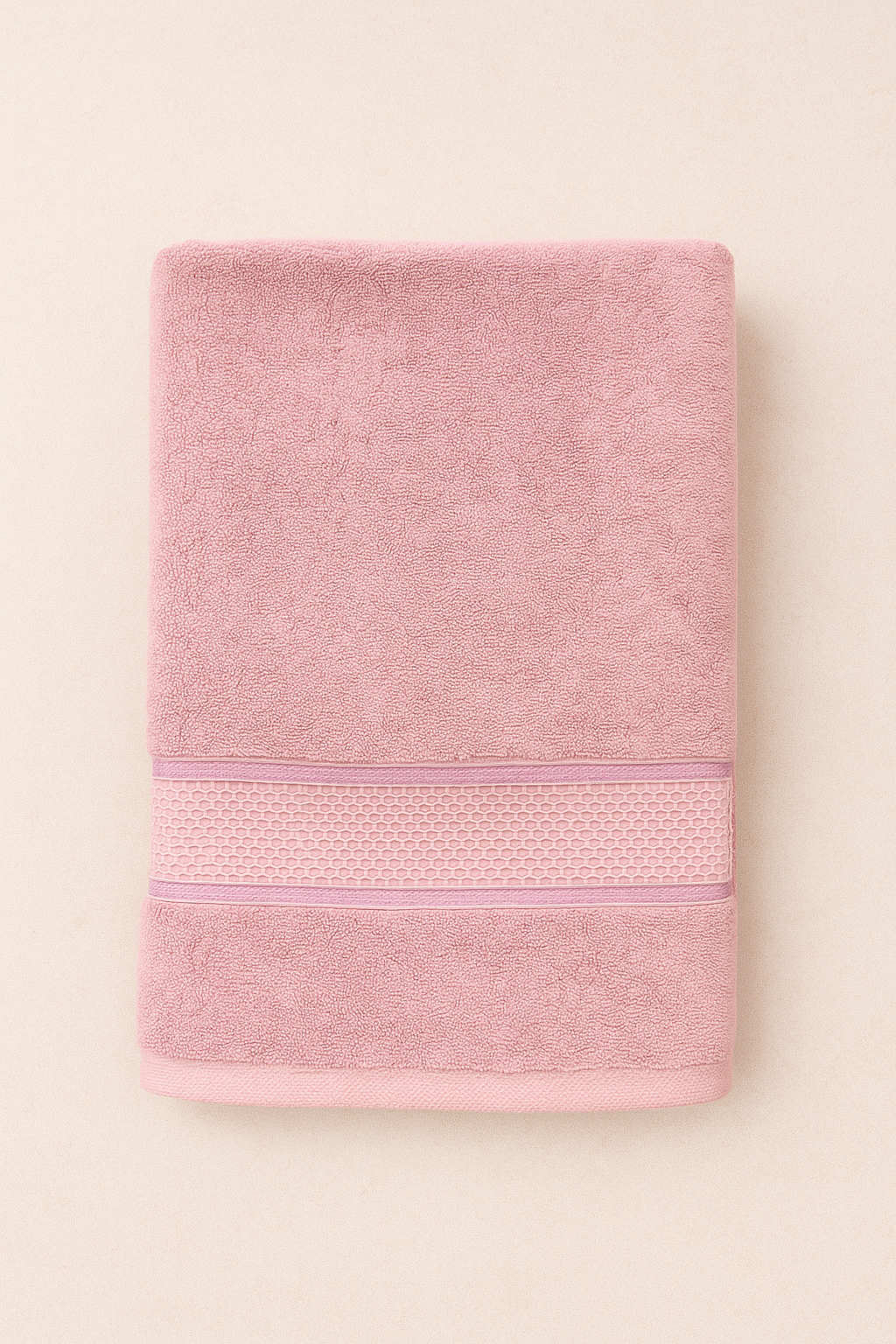 Aura Duos: Pack of 2 Luxury Bath Towels - Sky Drift & Rose Clay