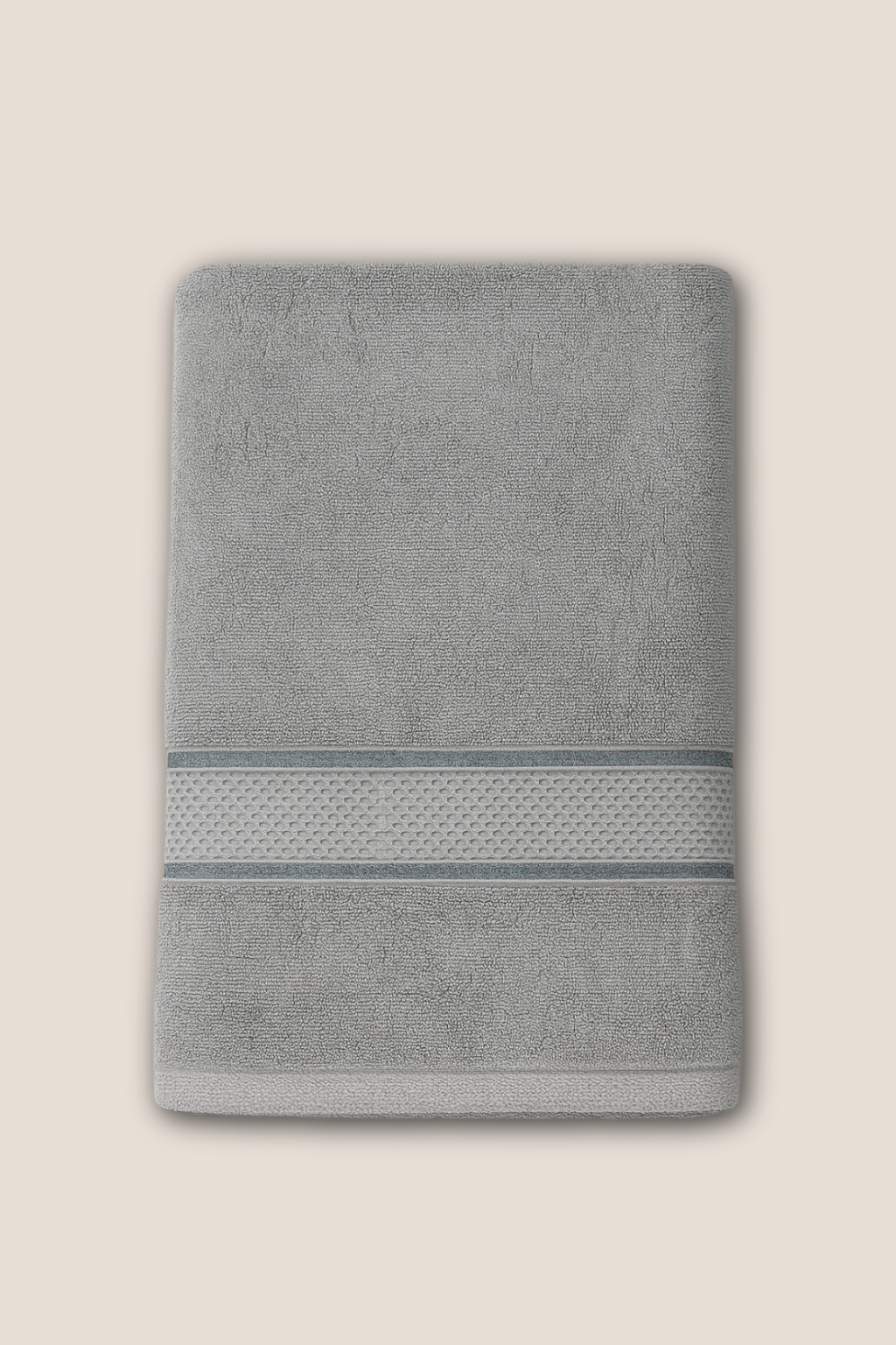 Aura: Luxury Bath Towel - Stone Cloud