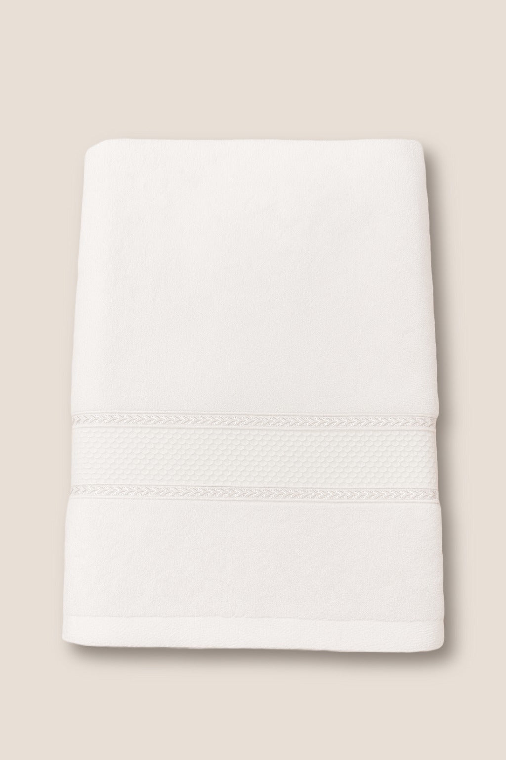 Aura Duos: Pack of 2 Luxury Bath Towels - Night Fold and Snow Fall