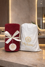 The Aura Towel: Crimson Depth