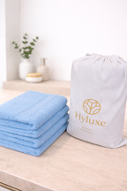 The Aura Hand Towel (Set of 4): Sky Drift