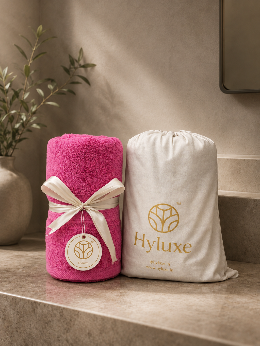 The Aura Towel: Petal Haze