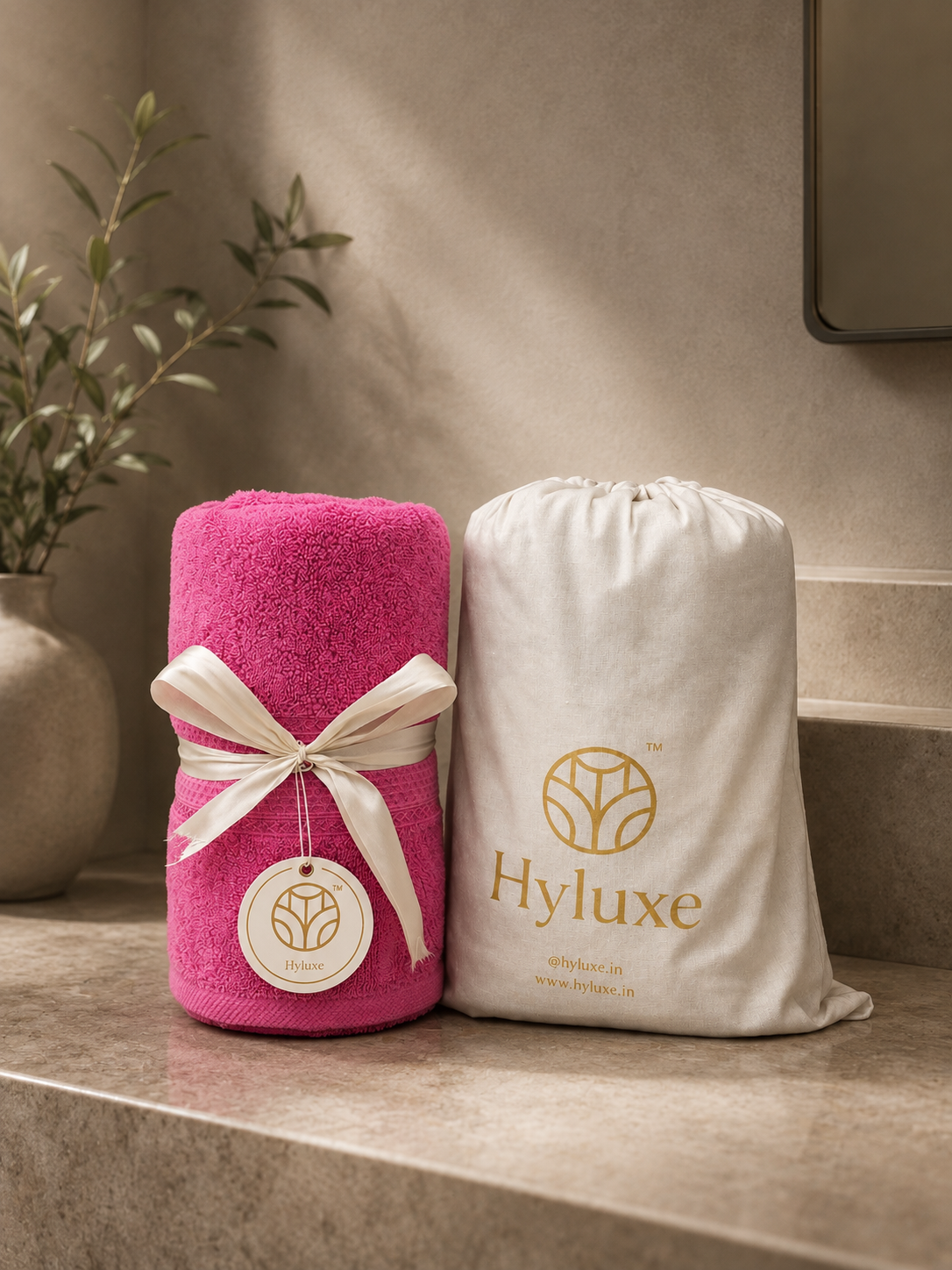 The Aura Towel: Petal Haze