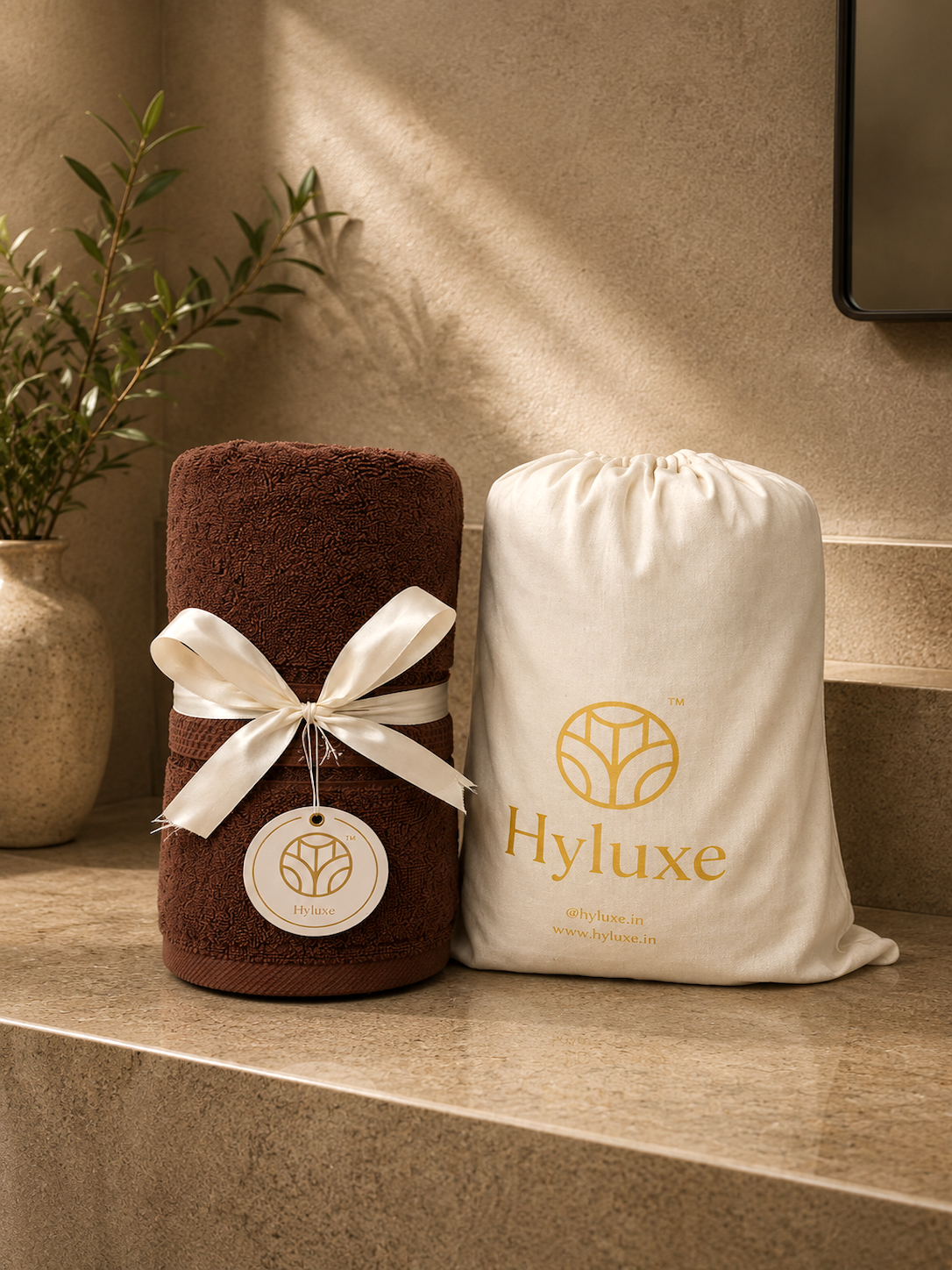 The Aura Towel: Mocha Dust