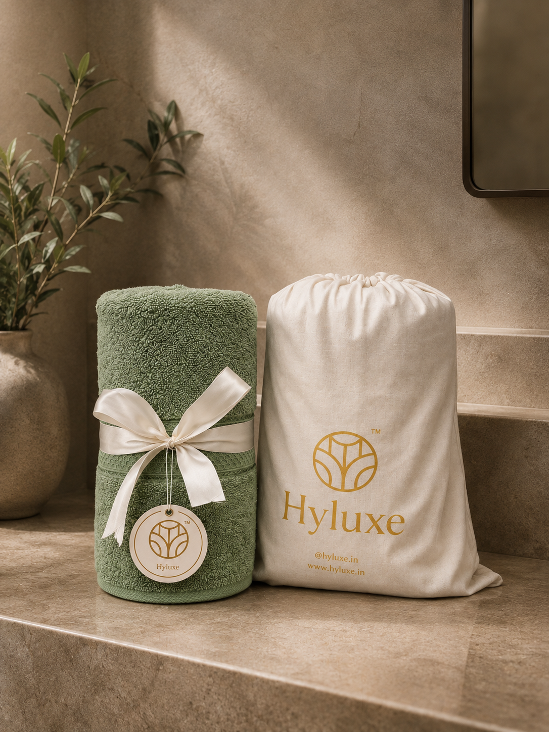 The Aura Towel: Matcha Veil