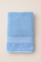 Aura Duos: Pack of 2 Luxury Bath Towels - Sky Drift & Rose Clay