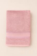 Aura Duos: Pack of 2 Luxury Bath Towels - Sky Drift & Rose Clay
