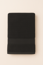 Aura Duos: Pack of 2 Luxury Bath Towels - Night Fold and Snow Fall