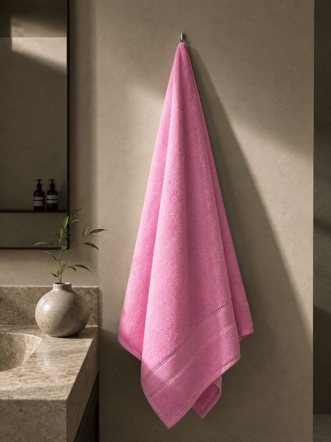 The Aura Towel: Soft Blush