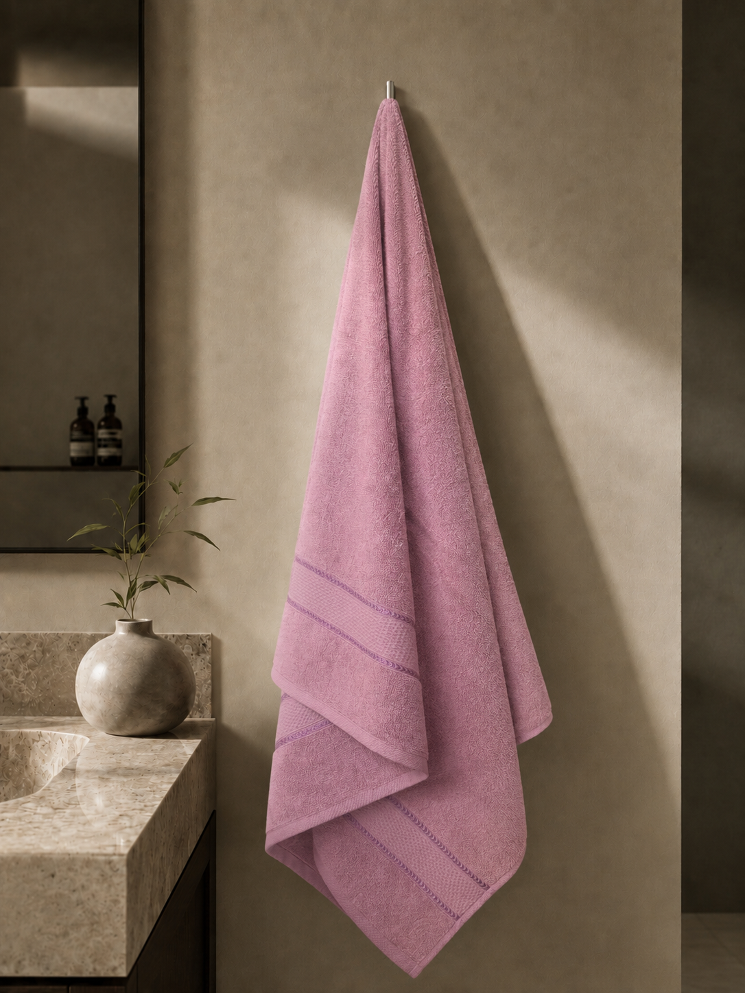 The Aura Towel: Rose Clay