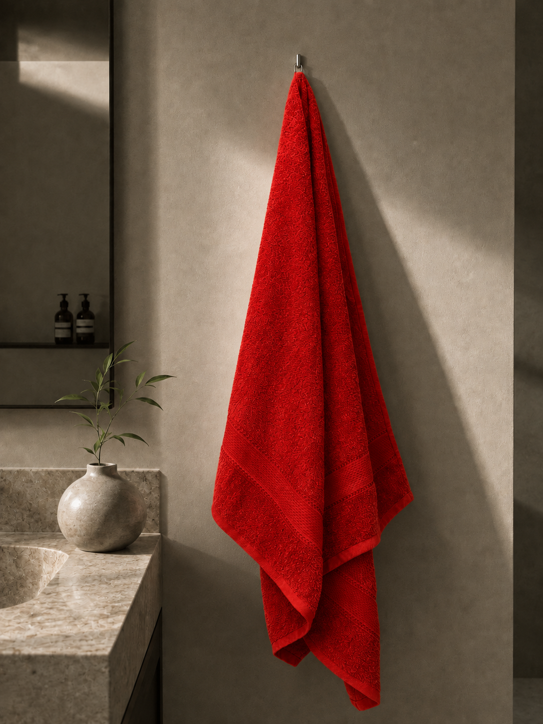 The Aura Towel: Ruby Trace
