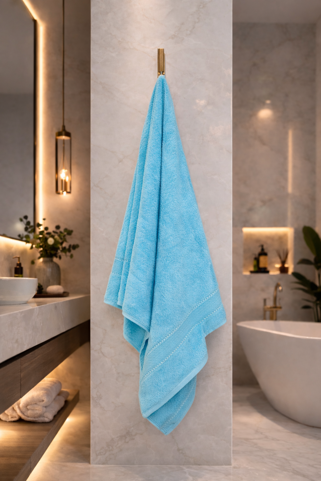 The Aura Towel: Aqua Mist