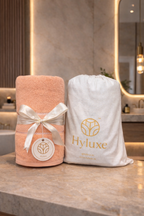 The Aura Towel: Coral Bloom