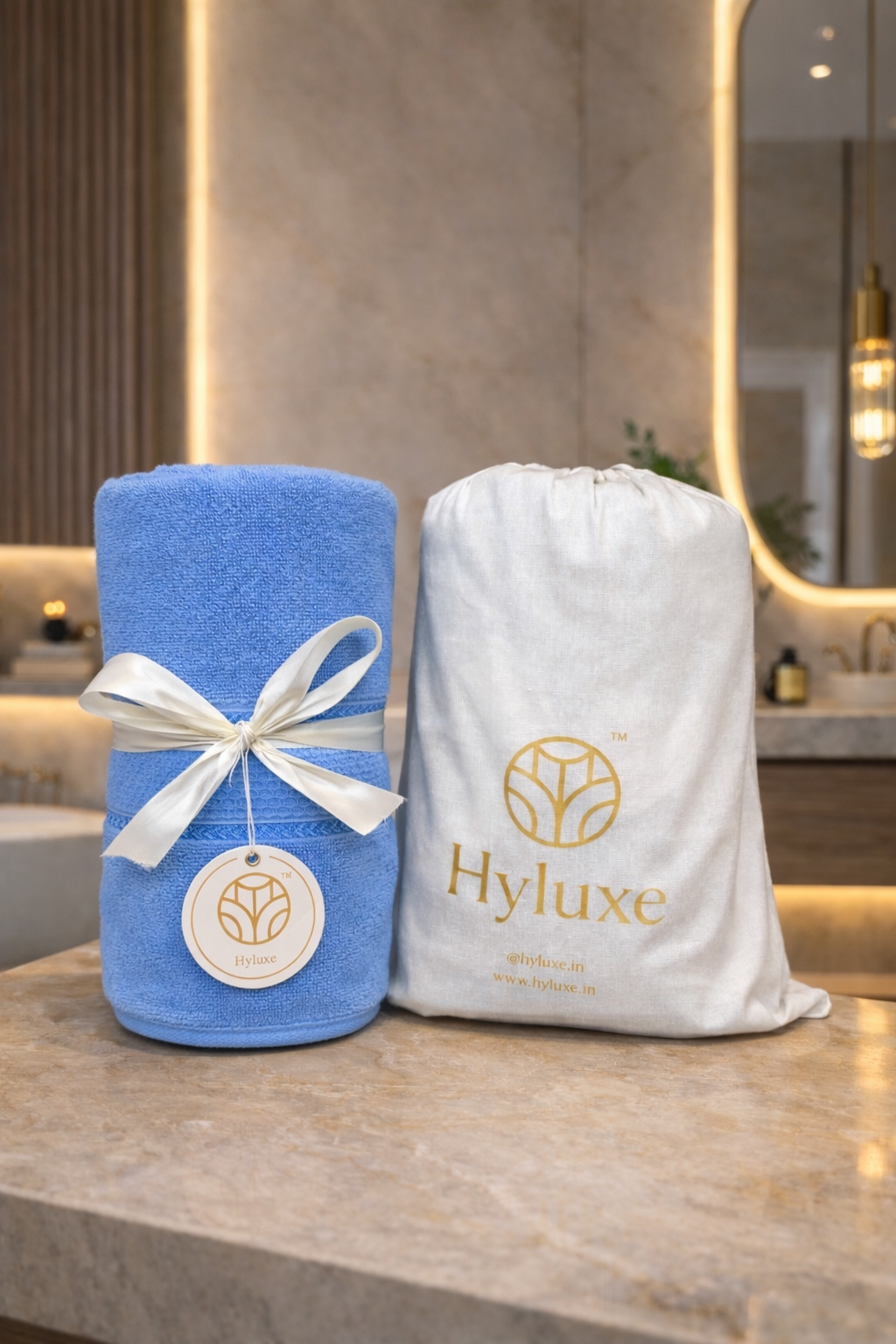 The Aura Towel: Sky Drift