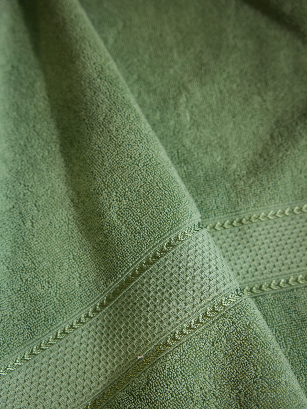 The Aura Hand Towel (Set of 4): Matcha Veil